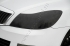 Skoda-Octavia (седан) 2008—2013-Накладки для самостоятельного изготовления ресничек на передние фары-глянец (под покраску)